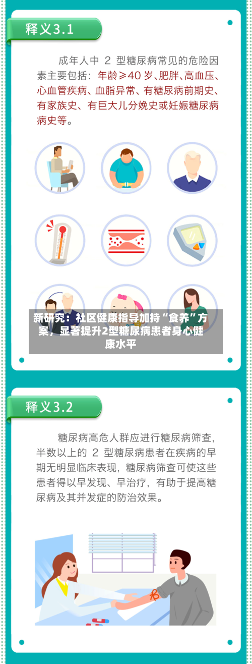 新研究：社区健康指导加持“食养”方案，显著提升2型糖尿病患者身心健康水平-第3张图片