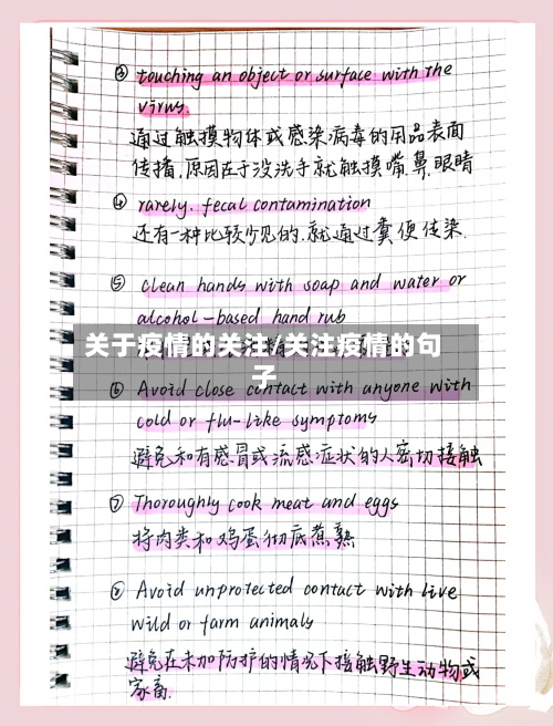 关于疫情的关注/关注疫情的句子